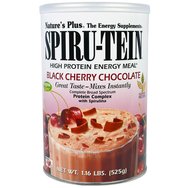 Natures Plus Spiru-Tein Shake Black Cherry Chocolate Хранителна добавка, пълноценна протеинова формула 510gr