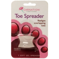 Carnation Toe Spreader 1бр - Разделител за големия пръст на крака от Polymergel Carnation Toe Spreader 1бр - Разделител за големия пръст на крака от Polymergel