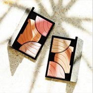 Korres Bronze & Glow Palette Палитра 3-в-1 хайлайтър, руж и бронзант 20gr