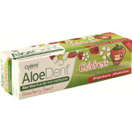Optima четка за зъби Aloe Dent Strawberry Children's 50ml Optima четка за зъби Aloe Dent Strawberry Children's 50ml