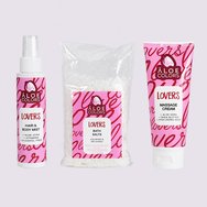 Aloe Colors Promo Lovers Massage Cream 100ml & Hair - Body Mist 100ml & Bath Salts 250gr