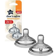 Tommee Tippee Closer to Nature Thick Feed Teats 6m+, 2 броя, код 42214276