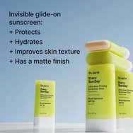 Dr.Jart+ Every Sun Day Spf50+ Ultra-Sheer Priming Sunscreen Stick Хидратиращ слънцезащитен стик за лице с много висока защита с хиалуронова киселина, намалява видимостта на порите & осигурява матов, немазен & невидим финиш 19g