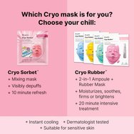 Dr.Jart+ Cryo Sorbet Icy Facial Mask 3.84g (0.96 x 4) Dr.Jart+ Cryo Sorbet Icy Facial Mask 3.84g (0.96 x 4)