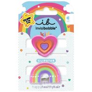 Invisibobble Clipstar Glow Kids Happy Heart 2 бр - Светещи в тъмното щипки за коса Invisibobble Clipstar Glow Kids Happy Heart 2 бр - Светещи в тъмното щипки за коса