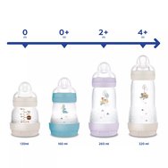 Mam Easy Start Anti-Colic Plastic Bootle 0m+, 130ml, Код 353SUc - Крем