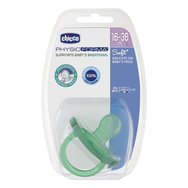 Chicco Silicone Soother Physio Forma Soft 16-36m 1 Парче - Зелено