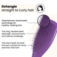 Tangle Teezer The Ultimate Detangler Четка за лесно разплитане за права и къдрава коса 1 брой - Fresh Purple