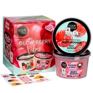 Organic Shop Promo Glow-Berry Vibes Raspberry & Sugar Renewing Body Scrub 250ml & Sweet Raspberry Sense Boosting Body Mousse 250ml Organic Shop Promo Glow-Berry Vibes Raspberry & Sugar Renewing Body Scrub 250ml & Sweet Raspberry Sense Boosting Body Mousse 250ml
