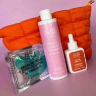 Aloe Colors Promo Skincare Bag Glow With Vitamin C Glow Drops Serum 50ml & Milky Cloud Toner 200ml & Eye Patces Set 1 бр & Подарък торбичка 1 бр