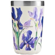 Chilly\'s Original Emma Bridgewater Coffee Cup - Blue Iris 340ml Chilly\'s Original Emma Bridgewater Coffee Cup - Blue Iris 340ml