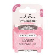 Invisibobble Everyday Hair Spiral Extra Hold Crystal Clear 3 бр
