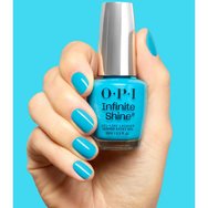 OPI Infinite Shine Nail Polish Лак за нокти с блестящ Gel ефект & трайност до 11 дни 15ml - Beach Party Teal Dawn