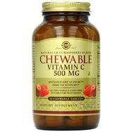 Solgar Chewable Vitamin C 500mg, 90chew.tabs - Вкус на боровинки