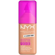 Nyx Professional Makeup Make'em Wonder Soft Matte Buildable Foundation Хидратиращ & Нежен Матов Фон дьо тен за по-гладка, равномерна & сияйна кожа 30ml - 11 Classic Ivory