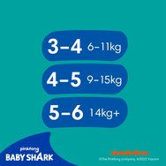 Pampers Комплект Splashers Disposable Swim Pants Monthly Pack No3-4 (6-11kg) 96 бр (8x12 бр)