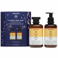 Apivita PROMO PACK Bee my Honey Shower Gel 250ml & Moisturizing Body Milk with Honey & Aloe 200ml