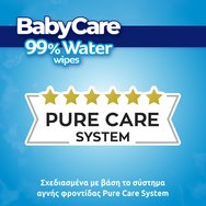 BabyCare 99% Water Baby Wipes Monthly Box 1152 бр (16x72 бр) BabyCare 99% Water Baby Wipes Monthly Box 1152 бр (16x72 бр)