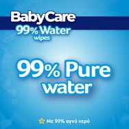 BabyCare 99% Water Baby Wipes Monthly Box 1152 бр (16x72 бр) BabyCare 99% Water Baby Wipes Monthly Box 1152 бр (16x72 бр)