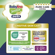 Babylino Комплект Sensitive Pants Cotton Soft Unisex No6 Extra Large (13-18kg) 124 бр (4x31 бр) Babylino Комплект Sensitive Pants Cotton Soft Unisex No6 Extra Large (13-18kg) 124 бр (4x31 бр)