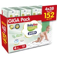 Babylino Комплект Premium Ultra Soft Pants Νο4 Maxi (7-13kg) 152 бр (4x38 бр) Babylino Комплект Premium Ultra Soft Pants Νο4 Maxi (7-13kg) 152 бр (4x38 бр)