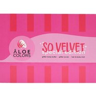 Aloe Colors Promo So Velvet Glitter Body Butter 200ml, Glitter Body Scrub 200ml & Hair - Body Mist 100ml