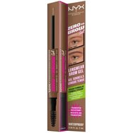 NYX Professional Makeup Zero to Brow Longwear Gel Вежди 2ml 1 бр. - Taupe