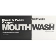 Frezyderm Black & Polish Oxygen Mouthwash 250ppm F 250ml