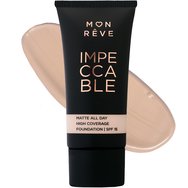 Mon Reve Impeccable All Day Matte Foundation with Spf15, 30ml - 102