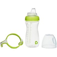 Munchkin Gentle Transition Baby\'s First Sippy Spill-Proof Antifuite Cup 6m+, 300ml - Green