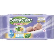BabyCare Подарък Sensitive Plus Baby Wipes 54 бр - BabyCare Подарък Sensitive Plus Baby Wipes 54 бр -