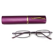 Eyelead Pocket Джобни очила за четене лилави, с метална рамка 1 брой, код P203 -  Eyelead Pocket Джобни очила за четене лилави, с метална рамка 1 брой, код P203 -