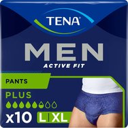 Tena Men Active Fit Pants Plus Мъжко защитно бельо 8 бр - Large