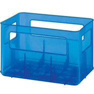 Nuk Поставка за бебешко шише 1 брой - синя - Идеален за сушене на бебешки шишета след почистване, подреждане или съхранение