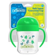 Dr. Brown\'s Soft Spout Transition Cup 6m+, 180ml, Code TC61001 - Green