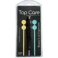 Top Care Tile Tweezers Curved 1 брой - черен - Извити пинсети Top Care Tile Tweezers Curved 1 брой - черен - Извити пинсети