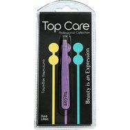 Top Care Tile Tweezers Curved 1 брой - Люляк - Извити пинсети Top Care Tile Tweezers Curved 1 брой - Люляк - Извити пинсети