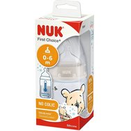 Nuk First Choice+ Disney Baby Winnie the Pooh No Colic Bottle 0-6m 150ml, Код 10743932 - Сив