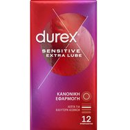 Durex Sensitive Extra Lube Condoms 12 бр