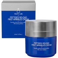 Youth Lab PROMO PACK Peptides Reload First Wrinkles Cream 50ml & Подарък Reload Face Mask 2 бр & Peptides Spring Hydra-Gel Eye Patches 2 бр & Подарък тоалетна чанта