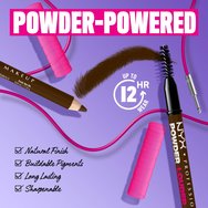 NYX Professional Makeup Powder Louder Brow Pencil 1.15g - 06 Ash Brown