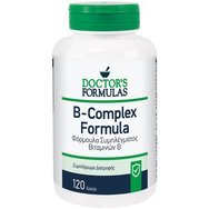 Doctor's Formulas B-Complex Formula 120tabs - Хранителна добавка с витамини В комплекс за енергия и стимулиране на тялото Doctor's Formulas B-Complex Formula 120tabs - Хранителна добавка с витамини В комплекс за енергия и стимулиране на тялото