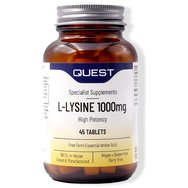 Quest L-Lysine 1000mg High Potency 45tabs