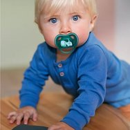 Philips Avent Ultra Air Silicone Soother 18m+ Бензин - Син 2 Броя, Код SCF349/18