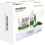 Macrovita Promo Super Nourishing Cream for Dry - Dehydrated Skin 50ml & Подарък Eye Contour Cream 15ml - Хидратиращ - подхранващ крем за лице за суха - дехидратирана кожа и околоочен крем против бръчки със зехтин Macrovita Promo Super Nourishing Cream for Dry - Dehydrated Skin 50ml & Подарък Eye Contour Cream 15ml - Хидратиращ - подхранващ крем за лице за суха - дехидратирана кожа и околоочен крем против бръчки със зехтин
