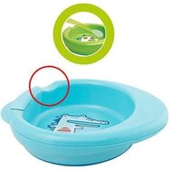 Chicco Warmy Plate 6m+, 1 брой - Розов