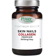 Power Health Platinum Range Skin Nails Collagen Premium 500mg/Day 60caps