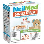 NeilMed Sinus Rinse for Kids All Natural 4+ Years 120 Сашета - Резервни части за детска система за промиване на носа NeilMed Sinus Rinse for Kids All Natural 4+ Years 120 Сашета - Резервни части за детска система за промиване на носа