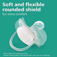 Philips Avent Ultra Air Silicone Soother 0-6m Бяло - Лилаво 2 части, Код SCF080/11