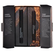 Korres Промо комплект Black Volcanic Length Mascara 03 Brown Plum 7.5ml & Twist Eyeshadow 29 Golden Bronze 1.4gr